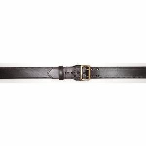 GOULD & GOODRICH INC. F/LB59-56BR Duty Belt, 56 Inch, 2 1/4 Inch Width, Black, Leather | CP6PHP 40N836