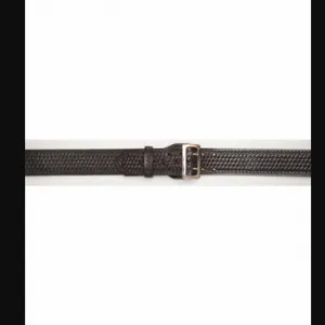 GOULD & GOODRICH INC. F/LB59-54W Duty Belt, 54 Inch, 2 1/4 Inch Width, Black Weave, Leather, Basketweave | CP6PKA 40N833