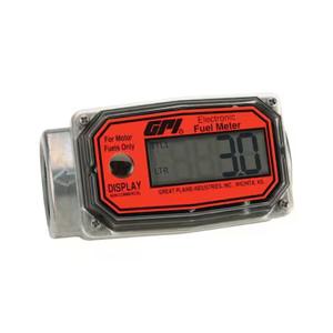 GPIMETERS 01A12LM Fuel Meter, 3 To 30 gpm Flow Range, 1 Inch Female Connection | CD8PWD 113255-3