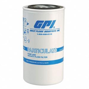 GPIMETERS 129300-01 Kraftstofffilter, Spin-On-Design, 10 Mikron Filtergröße, 3 3/4 Zoll Außendurchmesser | CH9ADL 13K530