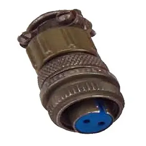 GPIMETERS 80001201 Connector, Water Resistant, 2 Pin | CD8RMB