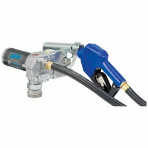 GPIMETERS M-1115S-AU Fuel Transfer Pump, 115 VAC, 12 GPM GPM, 12 ft Hose Length, Cast Aluminum, Auto, 1/8 | CP6PTJ 56FK30