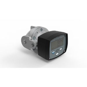 GPIMETERS OM015A001-826R7G Electronic Flowmeter, Oval Gear, 0.26 to 10.6 gpm Flow Range, 1/2 FNPT | CH6HFP 20YC23