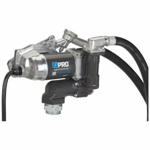 GPIMETERS V25-012MD Fuel Transfer Pump, 12 VDC, 25 GPM GPM, 18 ft Hose Length, Cast Iron, Manual, 2/5 | CP6PUA 60YR74