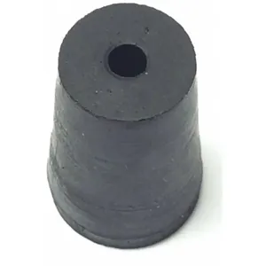 GRAINGER 000-1H Stopper 18mm Rubber Black Pk 100 | AF6GHC 16UC46