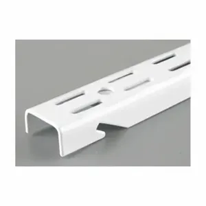 GRAINGER 0120-25WT Dual Slot Standard, Steel, White, 25 1/2 Inch, 1 Inch Wd, 5/8 Inch Ht | CQ4MMT 6UDJ0