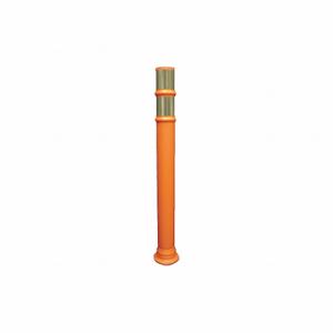 GRAINGER 03-747OT Delineator Post, Portable, Orange, 45 Inch Overall Ht, Flat Top, High-Intensity Prismatic | CQ7RBP 3UTR3