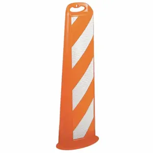 GRAINGER 03-760-EG Vertical Panel Channelizer, Meets Mutcd Requirements, Engineer, Orange, 40 Inch Height | CR3GQD 13P897