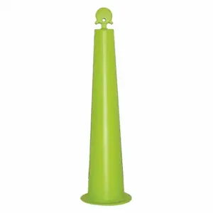 GRAINGER 03-770-42L-P Channelizer Cone, Grabber Top, No Tape, 42 Inch Height, Lime, Non-Reflective | CQ7QWC 35KJ30