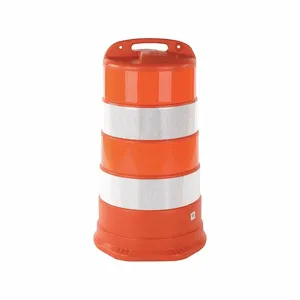 GRAINGER 03-780-6EG Traffic Barrel, 4 Reflective Stripes, 6 Inch Reflective Stripe Height | CR3GPG 13P894