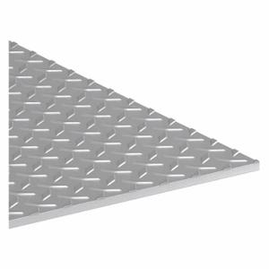 GRAINGER 03P.125X24-48 Aluminum Textured Plate Stock, H22, 4 Ft Overall Lg, 24 Inch Overall Width | CQ7FWP 3DRY6