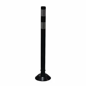 GRAINGER 04-36-BWG Delineator Post, Meets Mutcd Requirements, Permanent, Black, 36 Inch Overall Ht, Flat Top | CQ7RAZ 26K986