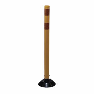 GRAINGER 04-36-YYG Delineator Post, Meets Mutcd Requirements, Permanent, Yellow, 36 Inch Overall Ht, Flat Top | CQ7RBF 26K985