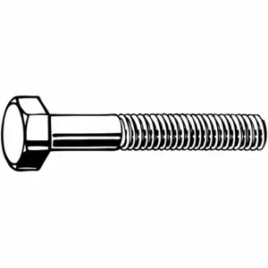 GRAINGER 6AY98 Hex Head Cap Screw, Steel, Class 8.8, Zinc Plated, M20-2.50, Coarse, 160 mm Length | CQ6XFN