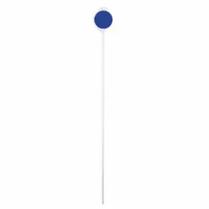 GRAINGER 05-099-03-B Reflective Driveway Marker, Fiberglass, 48 Inch Height, Round Reflector, Blue, 10 PK | CQ4CVK 2KCW6