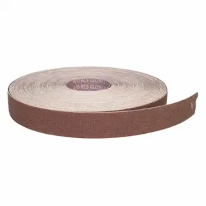 GRAINGER 05539510141 Abrasive Utility Roll, 1 Inch W x 150 ft L, Aluminum Oxide, P60 Grit, X Wt Cloth | CP6QLR 435Y50