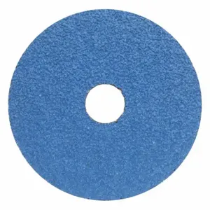 GRAINGER 05539520086 Fiber Disc, 4-1/2 X 7/8 Inch Hole Size, Zirconia Alumina, 50 Grit, 25 PK | CP9HJK 435Z83