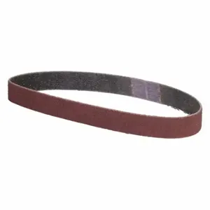 GRAINGER 05539554663 Sanding Belt, 1/2 Inch W X 18 Inch L, Aluminum Oxide, P80 Grit, Y Wt Polyester Backing | CP7PHF 447T46