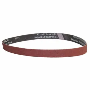 GRAINGER 05539554719 Sanding Belt, 1 Inch W X 42 Inch L, Aluminum Oxide, P80 Grit, Y Wt Polyester Backing | CP7PMG 447T41