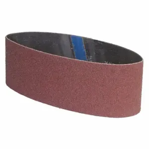 GRAINGER 05539554825 Sanding Belt, 4 Inch W X 24 Inch L, Aluminum Oxide, P100 Grit, X Wt Polyester Backing | CQ3VNH 447T61