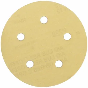 GRAINGER 05539563624 5 Inch Coated Hook and Loop Sanding Disc, 220 Abrasive Grit, Fine | CD2NBN 435Z86