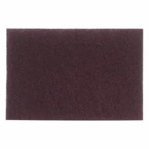 GRAINGER 05539577700 Sanding Hand Pad, 6 X 9 Inch Size, Aluminum Oxide, Very Fine, Maroon, D0022 | CQ7FGE 435Y55