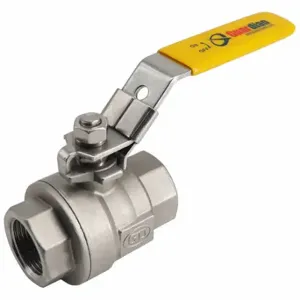 GRAINGER 06Q021N06114 Full Port Ball Valve, 1 1/4 Inch Pipe, 1 1/4 Inch Tube, 2000 PSI | CQ2LMN 796A89