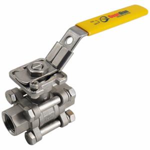 GRAINGER 06Q091N04012 Full Port Ball Valve with Mouting Pad, 4 Inch Pipe, 4 Inch Tube, 1000 PSI | CQ2LMD 796AC7