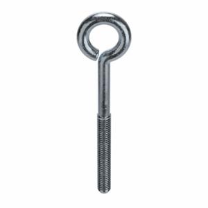 GRAINGER 071703 Routing Eye Bolt, Steel, Zinc Plated, Bent, 3/8-16 Thread Size, 4 Inch Shank Length | CP9HED 4P807