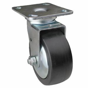 GRAINGER 08IB06201S001 Plate Caster, 6 Inch Dia, 7 1/2 Inch Height, Swivel Caster | CQ6YMB 33H985