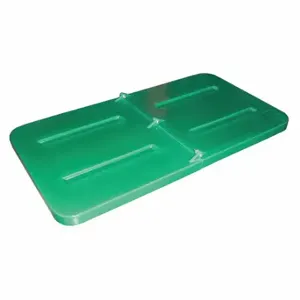 GRAINGER 1/3 LID GREEN Hinged Lid | CP7ZKR 9JAM9