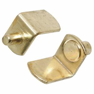 GRAINGER 1-5MM-BRS-N-L Shelf Clip, Brass Plated, 5 mm Pin, 1000 PK | CQ7DMC 5YEZ7