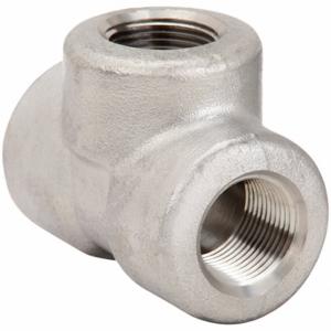 GRAINGER 2000300212 Tee, 1 Inch X 1 Inch X 1 Inch Fitting Pipe Size, Class 3000, Stainless Steel | CQ7JHQ 20XY83