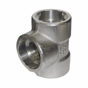 GRAINGER 3001300212 Tee, 1 1/2 Inch X 1 1/2 Inch X 1 1/2 Inch Fitting Pipe Size, Class 3000, Stainless Steel | CQ4XWZ 20XY79