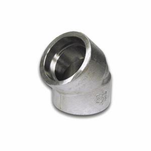 GRAINGER 1001300312 45 Deg. Elbow, 304/304L Ss, 1/2 Inch X 1/2 Inch Fitting Pipe Size, Female X Female | CQ4XTH 20XY86