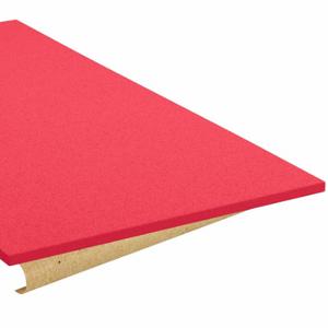 GRAINGER ZUSA-XPE-154 Polyethylene Sheet, Standard, 24 x 4 Ft, 1/2 Inch Thickness, Red, Closed Cell, Plain, Firm | CQ3UAZ 30WN10