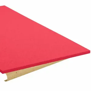 GRAINGER ZUSA-XPE-171 Polyethylene Sheet, Standard, 4 ft x 8 Ft, 3/4 Inch Thickness, Red, Closed Cell | CQ3UDY 30WN60