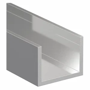 GRAINGER 7016_48_0 Aluminum U-Channel 6063, 4 Ft Overall Length, T52 | CP7NMC 795ML1