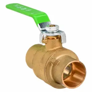 GRAINGER 107-843NL Ball Valve, 1/2 Inch Pipe, 600 PSI CWP, -20-300 Deg F, Lever Handle, Sweat | CQ2LLB 32J009