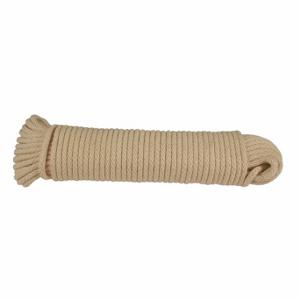 GRAINGER 120055-00100-000 Rope, 5/32 Inch Rope Dia, White, 100 ft Rope Length, 75 Lb Working Load Limit | CQ4CWE 35MN85