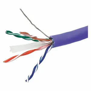 GRAINGER 13072 Data Cable, 1000 Ft Spool Lg, Blue, Spool, 23 Awg Conductor Size - Data Cable | CP9GQZ 425Y47