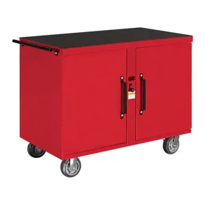 GRAINGER 13R505 Mechanics Chest, 46-1/4 x 25 x 37-1/2 Inch Size, 1000 lbs., Red, Steel | AA6BWV 63