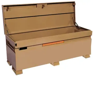 GRAINGER 13R531 Chest, 48 x 48 x 28.25 Inch Size, 16 cu.ft., Tan, Steel | AA6BXX 4824