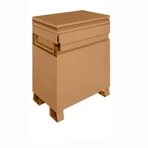 GRAINGER 20UR03 Chest, 48 x 30 x 35 Inch Size, 17 cu.ft., Tan, Steel | AF7CHF 4830-D