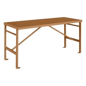 GRAINGER 13R529 Work Table, Portable, 72-1/2 x 27-1/2 x 36 Inch Size, Tan, Steel | AA6BXV R-72