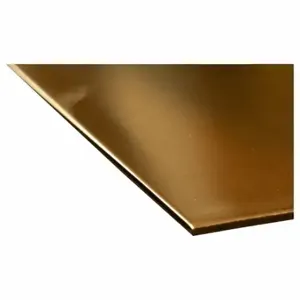 GRAINGER 16409 Brass Strip, 260, 6 Inch x 12 Inch Nominal Size, 0.064 Inch Thick, Mill, 57 | CP7UHW 803VZ0