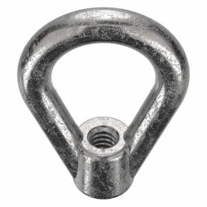 GRAINGER 16505 1 Eye Nut, 1/4-20 Inch Thread, Stainless Steel, Hot Dipped Galvanized, Oval | CP9HEE 2G756