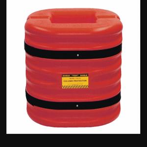 GRAINGER 172410RED Column Protector, 10 Inch Column Size, 24 Inch Overall Height, 24 Inch Overall Width | CQ2FDG 32NC67