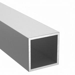 GRAINGER 1191_36_0 Aluminum Square Tube 6063, 36 Inch Overall Length | CQ4BFD 794YR9
