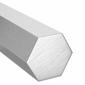 GRAINGER 2182_12_0 Stainless Steel Flat Bar, 316, 3/4 Inch Hex Width, 12 Inch Overall Length | CQ6HHU 783NF4